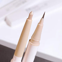 Waterproof Double Headed Eyeliner Pen for Long Lasting Smudge Application