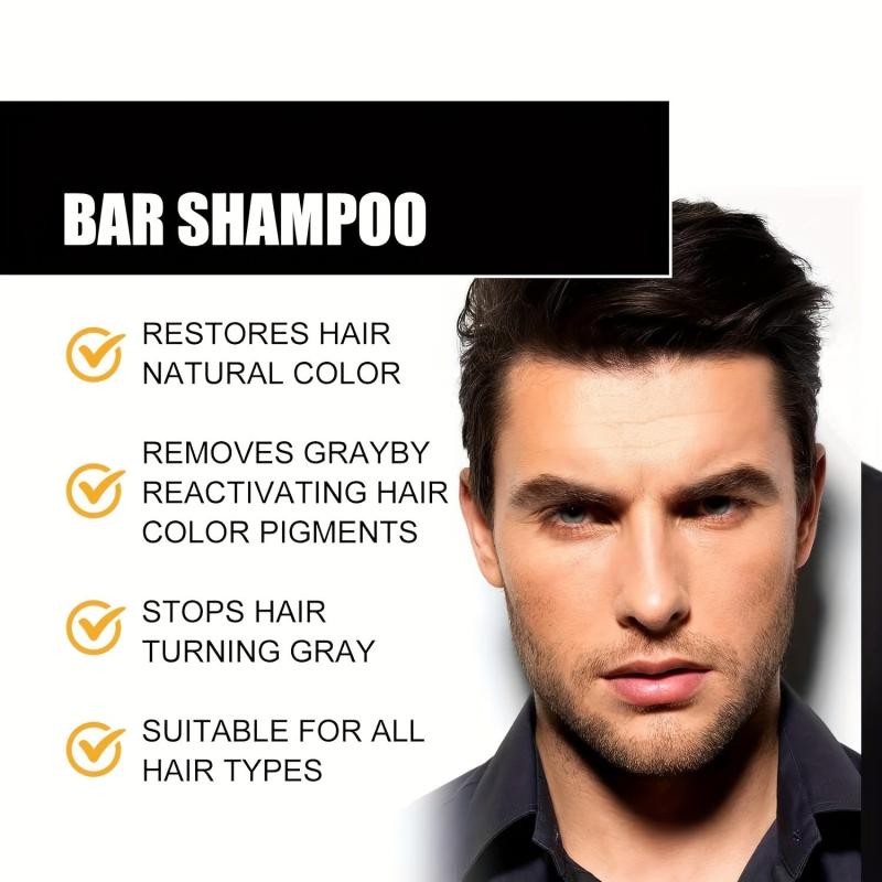 Mane Gray Reverse Shampoo Bar Natural Hair Darkening