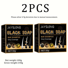 Mane Gray Reverse Shampoo Bar Natural Hair Darkening