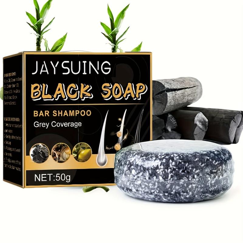 Mane Gray Reverse Shampoo Bar Natural Hair Darkening