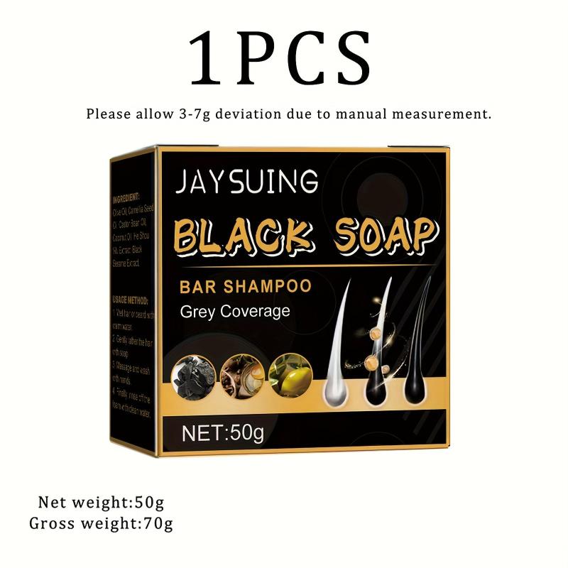 Mane Gray Reverse Shampoo Bar Natural Hair Darkening