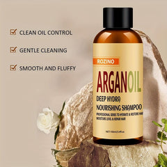 Moroccan Argan Bath & Lotion Set - Natural Essence Shampoo & Conditioner