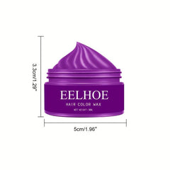 Washable Instant Hair Wax for DIY Styling and Parties