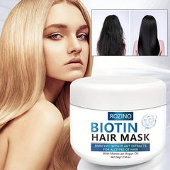 Biotin Hair Mask for Moisturizing and Repairing Damaged Hair
