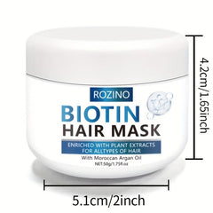 Biotin Hair Mask for Moisturizing and Repairing Damaged Hair