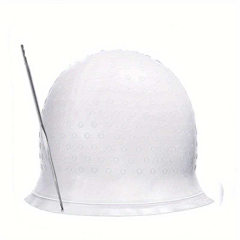 Highlighting Cap with Metal Hook for Salon or Home Hair Coloring