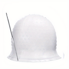 Highlighting Cap with Metal Hook for Salon or Home Hair Coloring