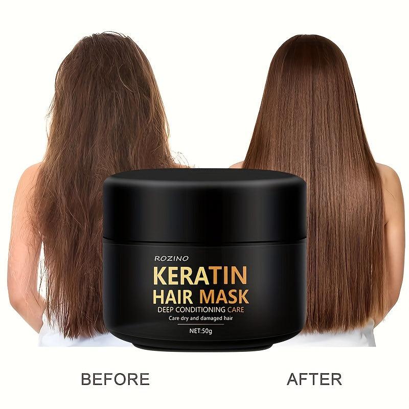 Keratin Hair Mask Deep Conditioning Softens Hair