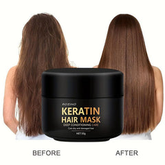 Keratin Hair Mask Deep Conditioning Softens Hair