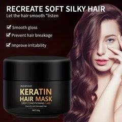 Keratin Hair Mask Deep Conditioning Softens Hair