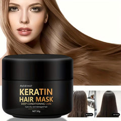 Keratin Hair Mask Deep Conditioning Softens Hair