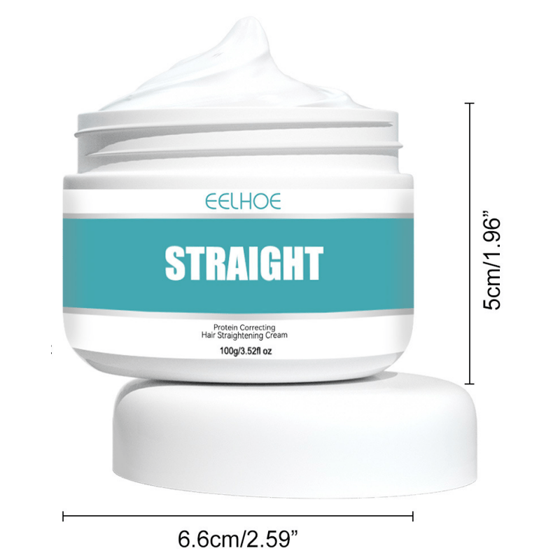 Hair Straightening Cream for Frizzy Hair Collagen Protein Hairs Repair