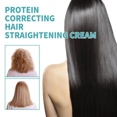 Hair Straightening Cream for Frizzy Hair Collagen Protein Hairs Repair