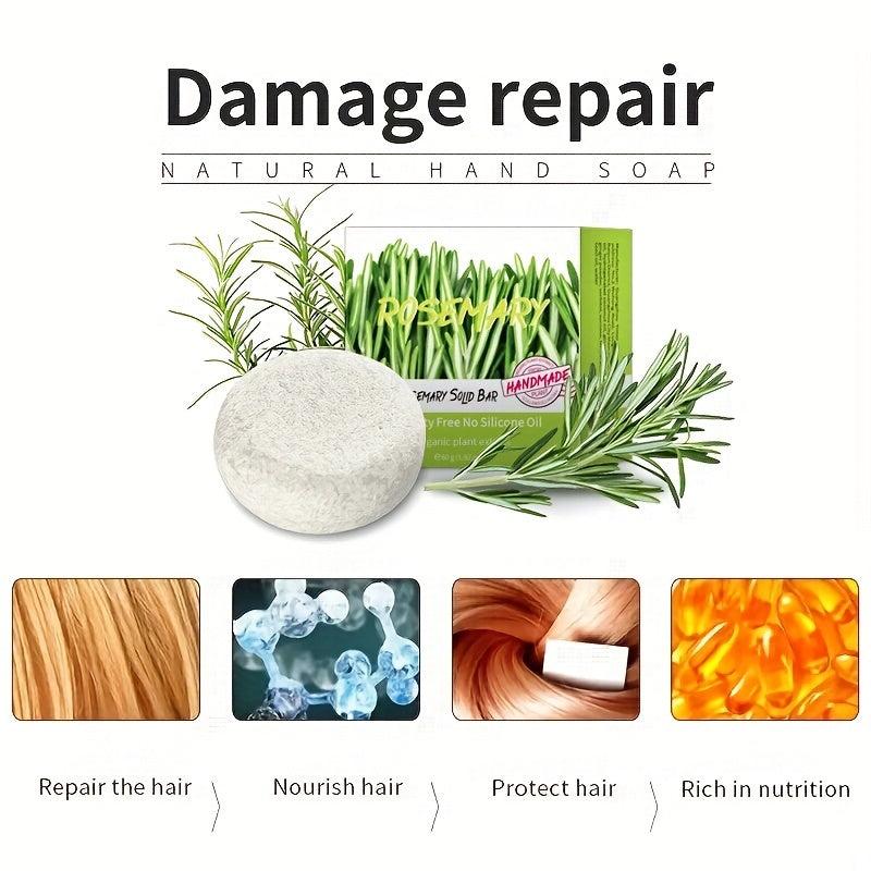 Organic Rosemary Shampoo Bar for Hair Care