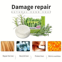 Organic Rosemary Shampoo Bar for Hair Care