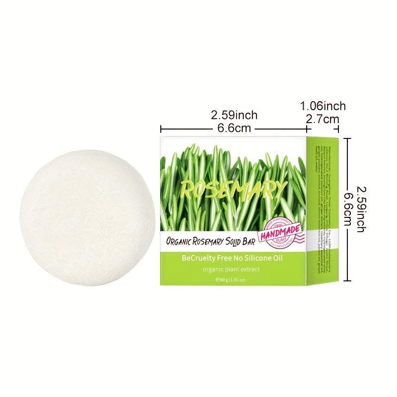Organic Rosemary Shampoo Bar for Hair Care