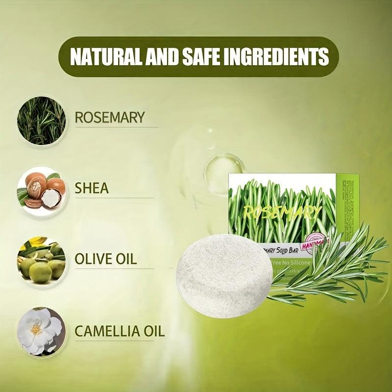 Organic Rosemary Shampoo Bar for Hair Care