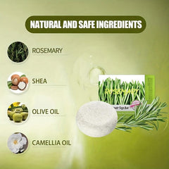 Organic Rosemary Shampoo Bar for Hair Care