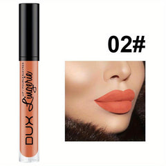16-Color Matte Lipstick with Cup Long-Lasting Wear Easy Application