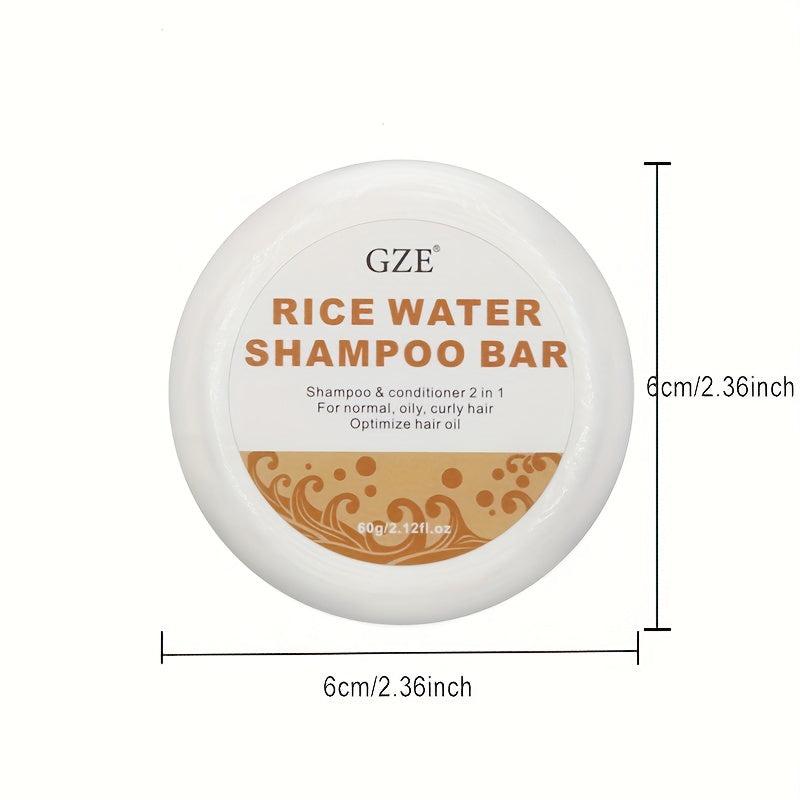 Rice Water Shampoo Bar & Solid Conditioner Set