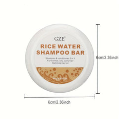 Rice Water Shampoo Bar & Solid Conditioner Set