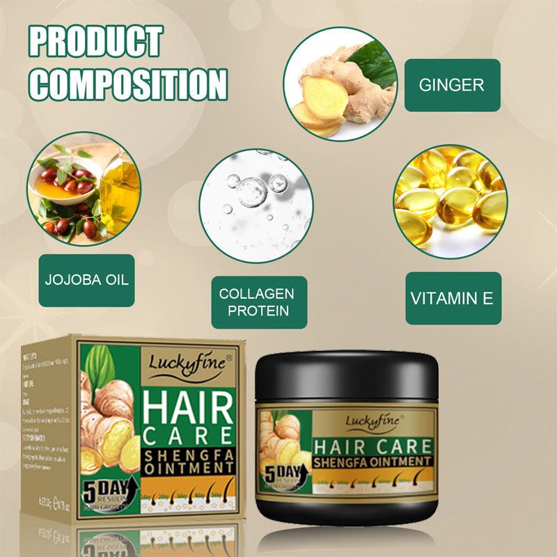 Ginger Hair Care Cream - Thickens Thin Hair - 30g