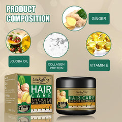 Ginger Hair Care Cream - Thickens Thin Hair - 30g