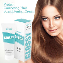 60ml Protein Hair Straightener Cream Silk & Gloss Hair Straightening Product