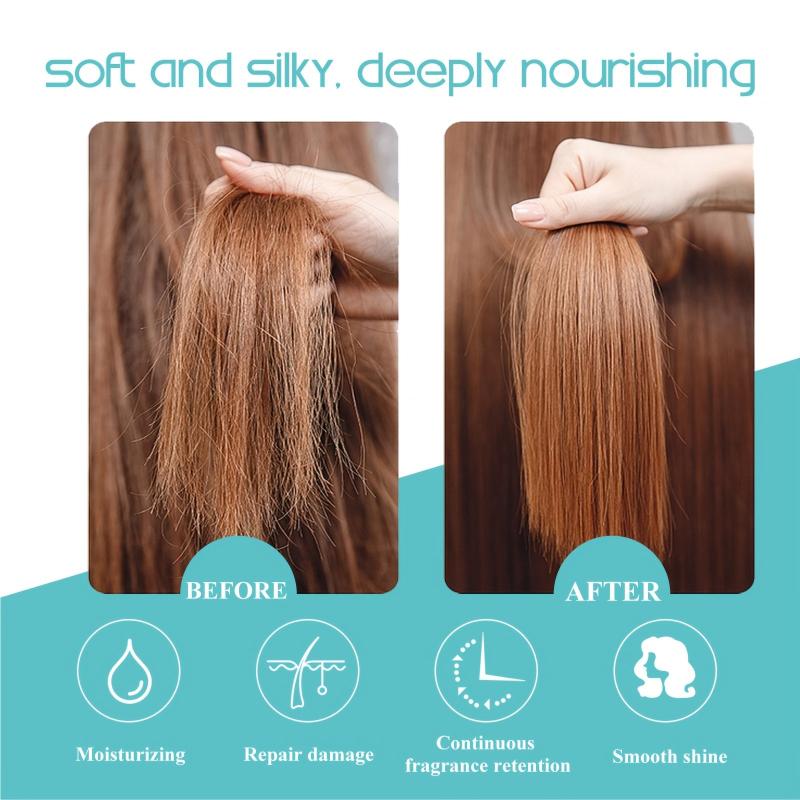 60ml Protein Hair Straightener Cream Silk & Gloss Hair Straightening Product