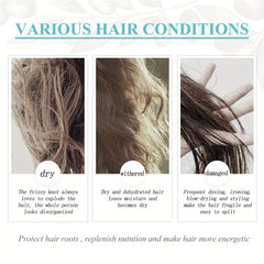 60ml Protein Hair Straightener Cream Silk & Gloss Hair Straightening Product