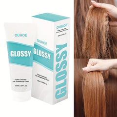 60ml Protein Hair Straightener Cream Silk & Gloss Hair Straightening Product