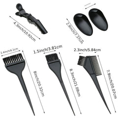 Hair Dye Coloring Kit with 19pcs Accessories