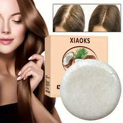 Coconut Shampoo Soap Deep Clean Scalp Control Moisturizing Refreshing