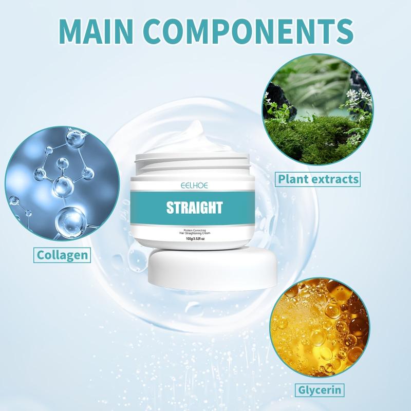Hair Straightening Cream Softening Factor Repair Hair