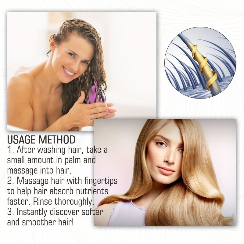 Keratin Repairing Hair Mask for Damaged Hair