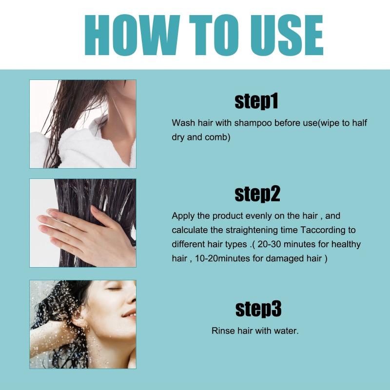 Collagen Hair Cream Straightening Cream Smoothing Collagen Hair Straightener