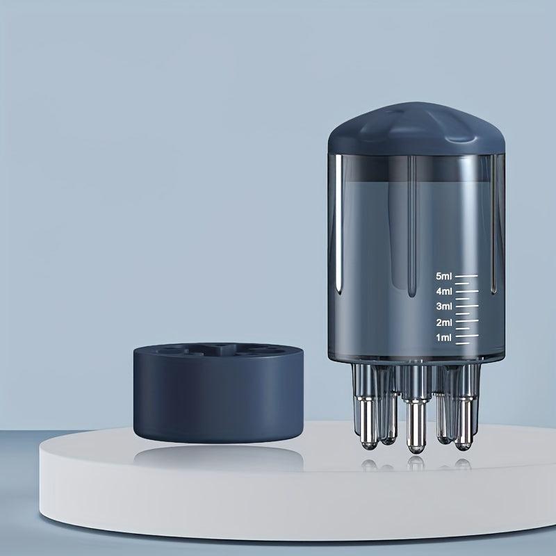 Scalp Massager Comb with Applicator Bottle