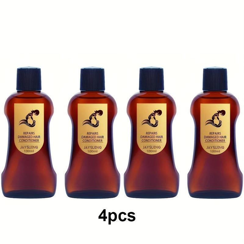 Hair Repair Conditioner 4pcs Healthy Hair Care Smoothing Strengthening