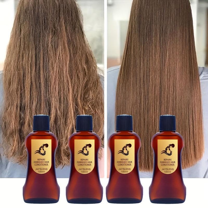 Hair Repair Conditioner 4pcs Healthy Hair Care Smoothing Strengthening