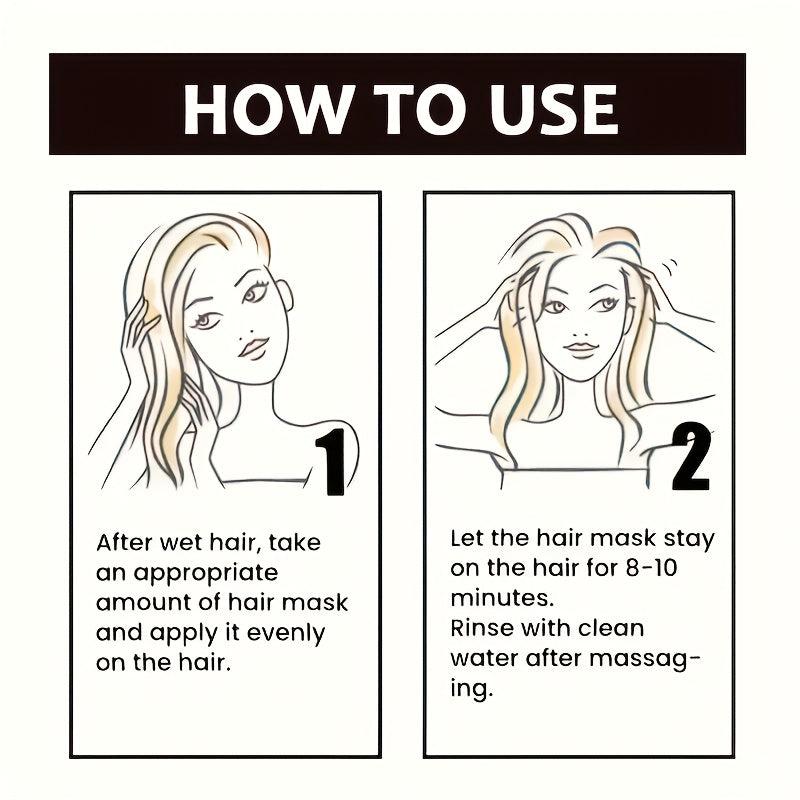 Collagen Hair Mask with Keratin & Biotin for All Hair Types