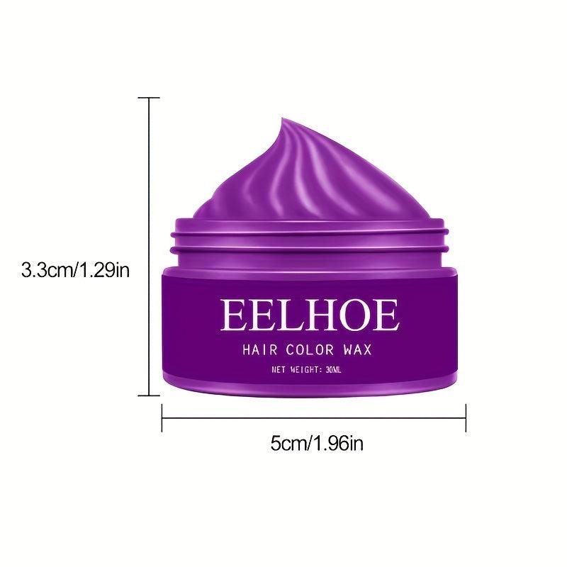 Disposable Coloring Hair Wax Hair Clay Styling Natural Fluffy Hair Wax