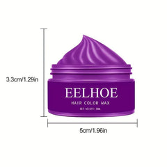 Disposable Coloring Hair Wax Hair Clay Styling Natural Fluffy Hair Wax