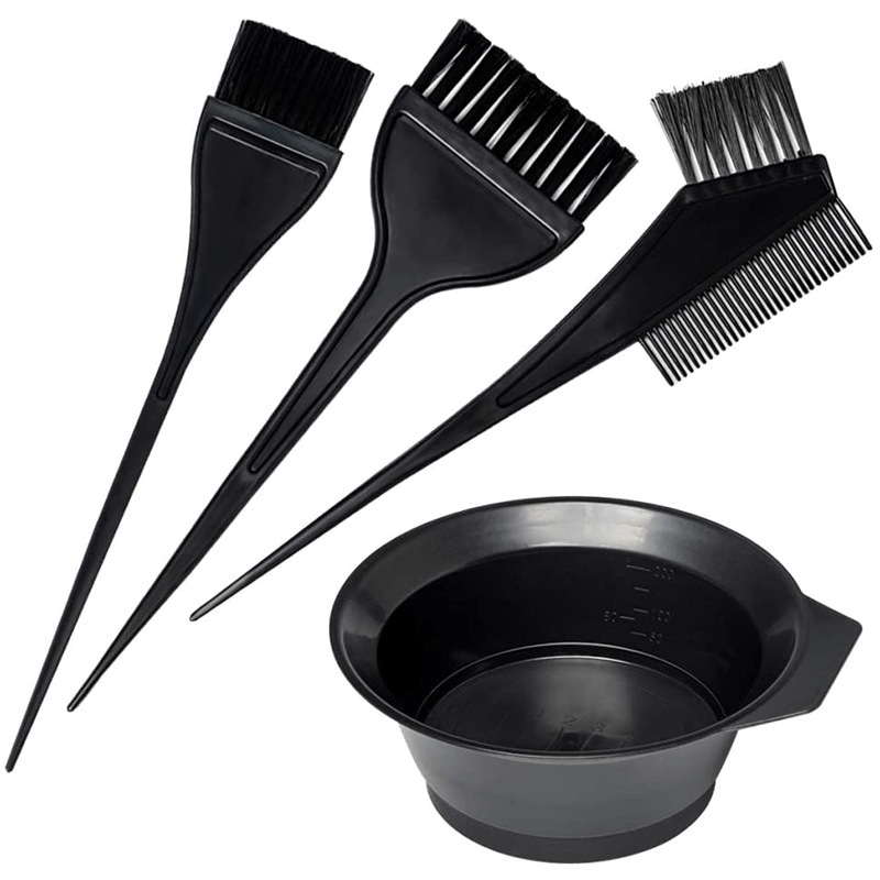 Professional Hair Dye Bowl Comb Brush Set Salon Hairdressing Tools