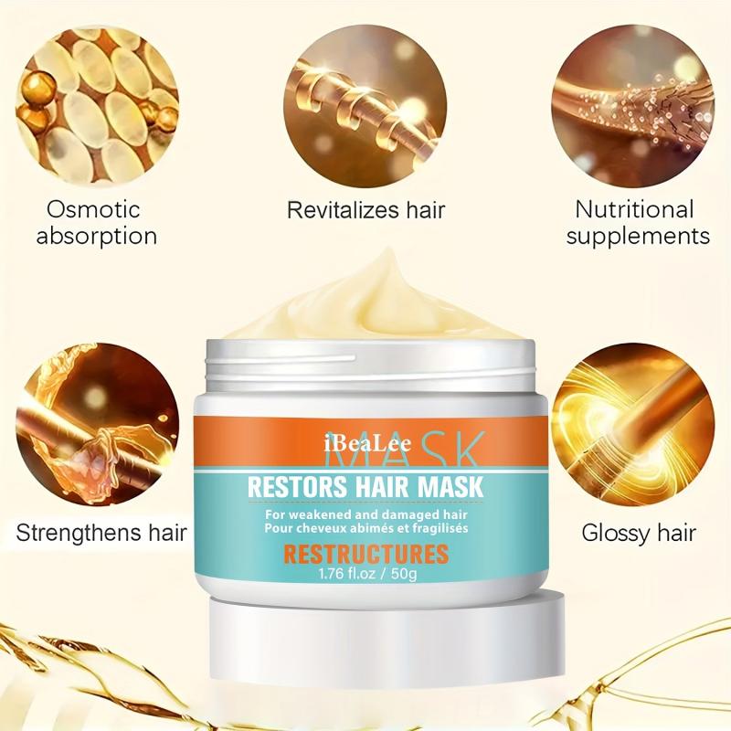 Coconut Hair Mask for dry damaged hair with Biotin and Deep Conditioning