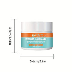 Coconut Hair Mask for dry damaged hair with Biotin and Deep Conditioning