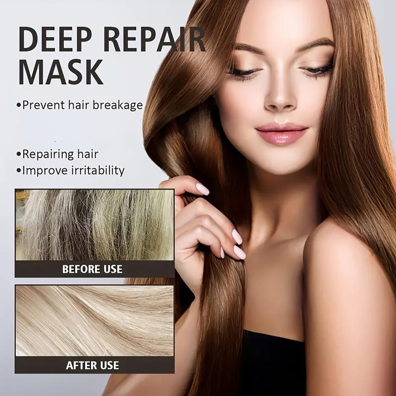Coconut Hair Mask for dry damaged hair with Biotin and Deep Conditioning