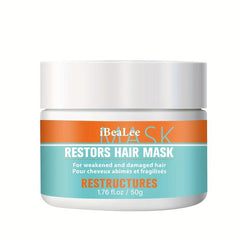 Coconut Hair Mask for dry damaged hair with Biotin and Deep Conditioning