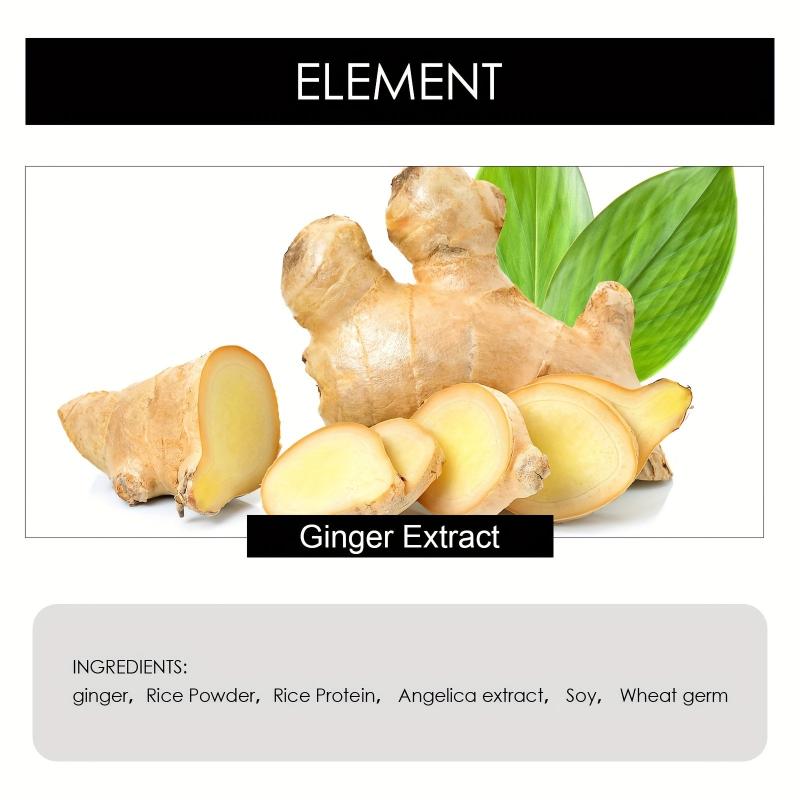 Natural Ginger Hair Shampoo Bar Gentle Cleanser For Dry Damaged Hair
