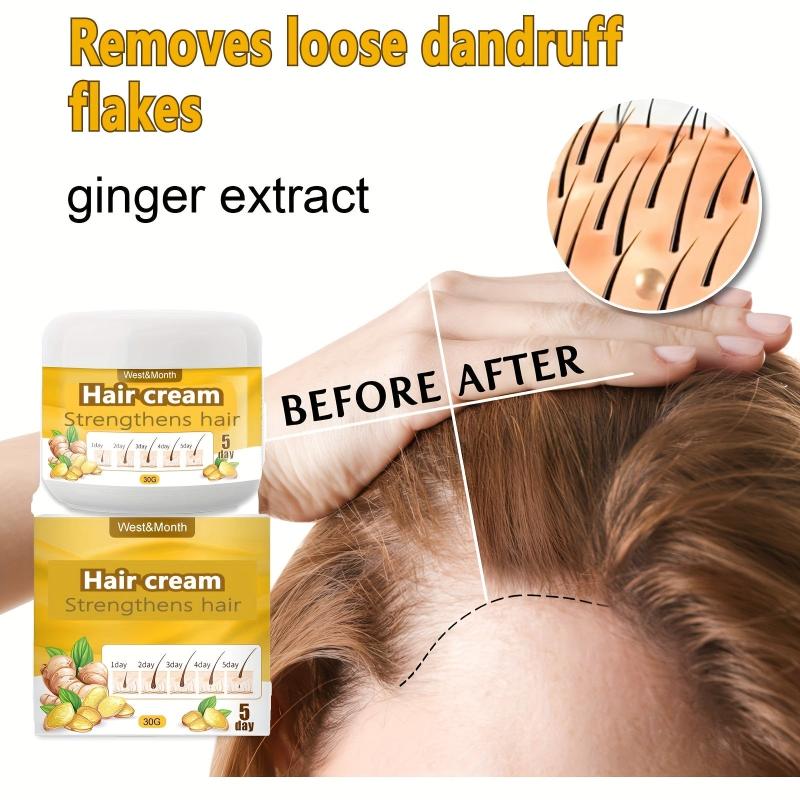 Ginger Hair Repair Balm - Strengthens, Thickens, Moisturizes