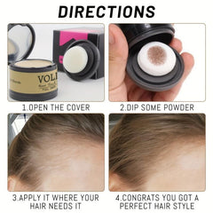 Root Touch Up Hair Powder for Dark Brown Hair